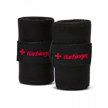 Harbinger Pro Thumb Loop Wrist Wraps (Black)
