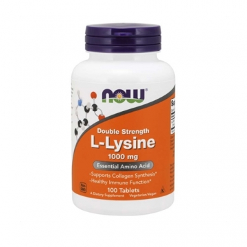 Now Foods L-Lysine 1000mg (100 Tabs)