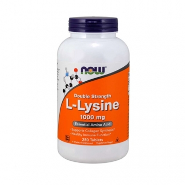 Now Foods L-Lysine 1000mg (250 Tabs)