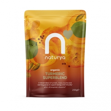 Naturya Superfoods Organic Turmeric SuperBlend Powder (250g)