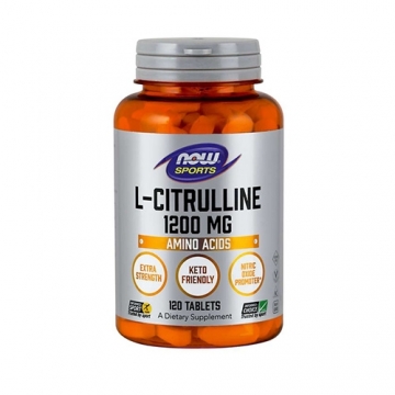 Now Foods L-Citrulline 1200mg (120) (50% OFF - short exp. date)