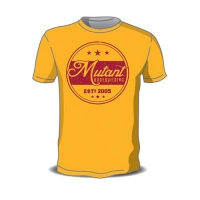 Mutant Sportswear Vintage Mutant Bodybuilding Tee (Yellow)