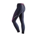 Musclepharm Sportswear Womens Refined Stroke Full Length Leggings Black (MPLPNT494)