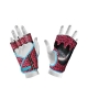 Chiba 40936 Lady Motivation Gloves (Black/Pink/Turquoise)