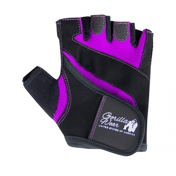 Gorilla Wear Fitness Gloves (Black/Purple)