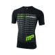 Musclepharm Sportswear Crew Neck Flagship Tee Black (MPTS407)