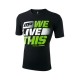 Musclepharm Sportswear Crew Neck Live This Tee Black (MPTS411)