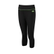 Musclepharm Sportswear Womens Capri Pant Black-Lime Green (MPLPNT427)