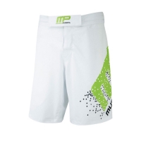 Musclepharm Sportswear Woven Short Pixel White - Lime (MPSHO421)