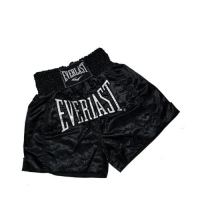 Everlast EM6 Mens Thai Boxing Short (Black)