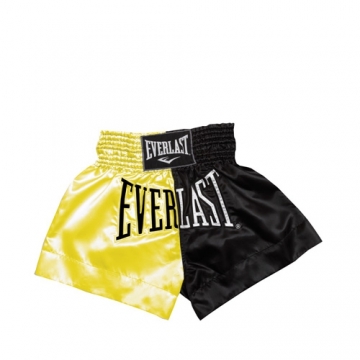 Everlast EM7 Mens Thai Boxing Short (Gold/Black)