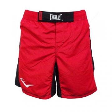 Everlast MMA8 Mens Mixed Martial Arts Shorts (Red/Black)