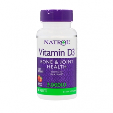 Natrol Vitamin D3 Fast Dissolve 2000IU (90)