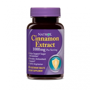 Natrol Cinnamon Extract 1000mg (80)