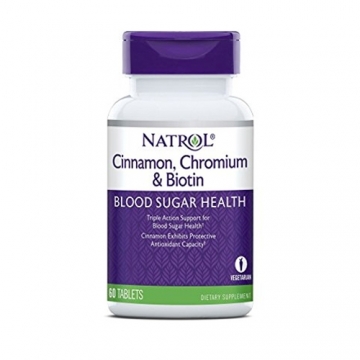 Natrol Cinnamon, Biotin & Chromium (60)