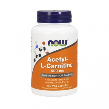 Now Foods Acetyl L-Carnitine 500mg (100)