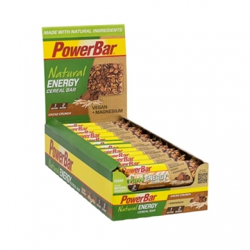 Powerbar Natural Energy Cereal Bar + Magnesium (24x40g)