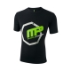 Musclepharm Sportswear Crew Neck Octagon Tee Black (MPTS409)